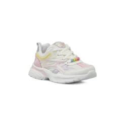 Sneakers da Bambina bianche con dettagli pastello Dimensione Danza