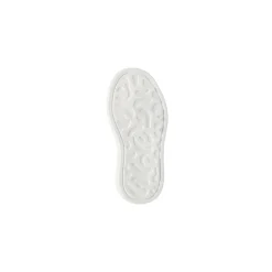 Sneakers da bambina bianche Kappa con strappo e dettagli rosa