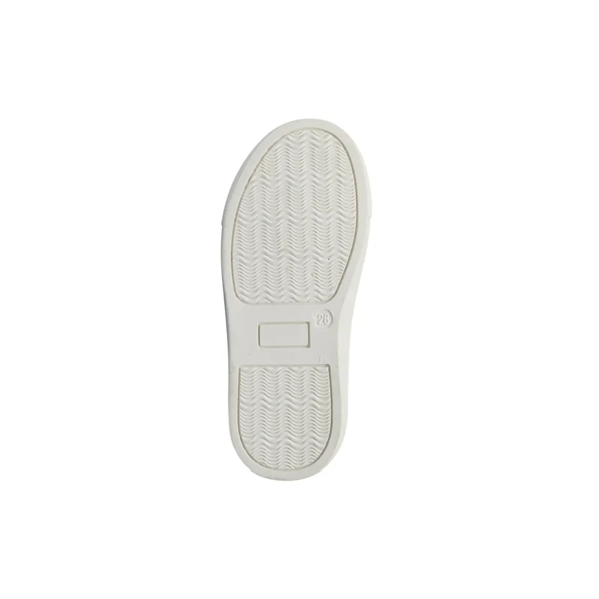 Sneakers da Bambina bianche Le scarpe di Alice con fiori glitter e zip