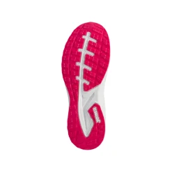 Sneakers da bambina blu in tessuto tecnico con lacci e strappo in velcro Joma JR30