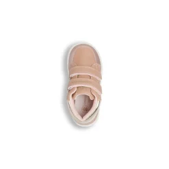 Sneakers da bambina rosa Lumberjack effetto iridescente e strappo