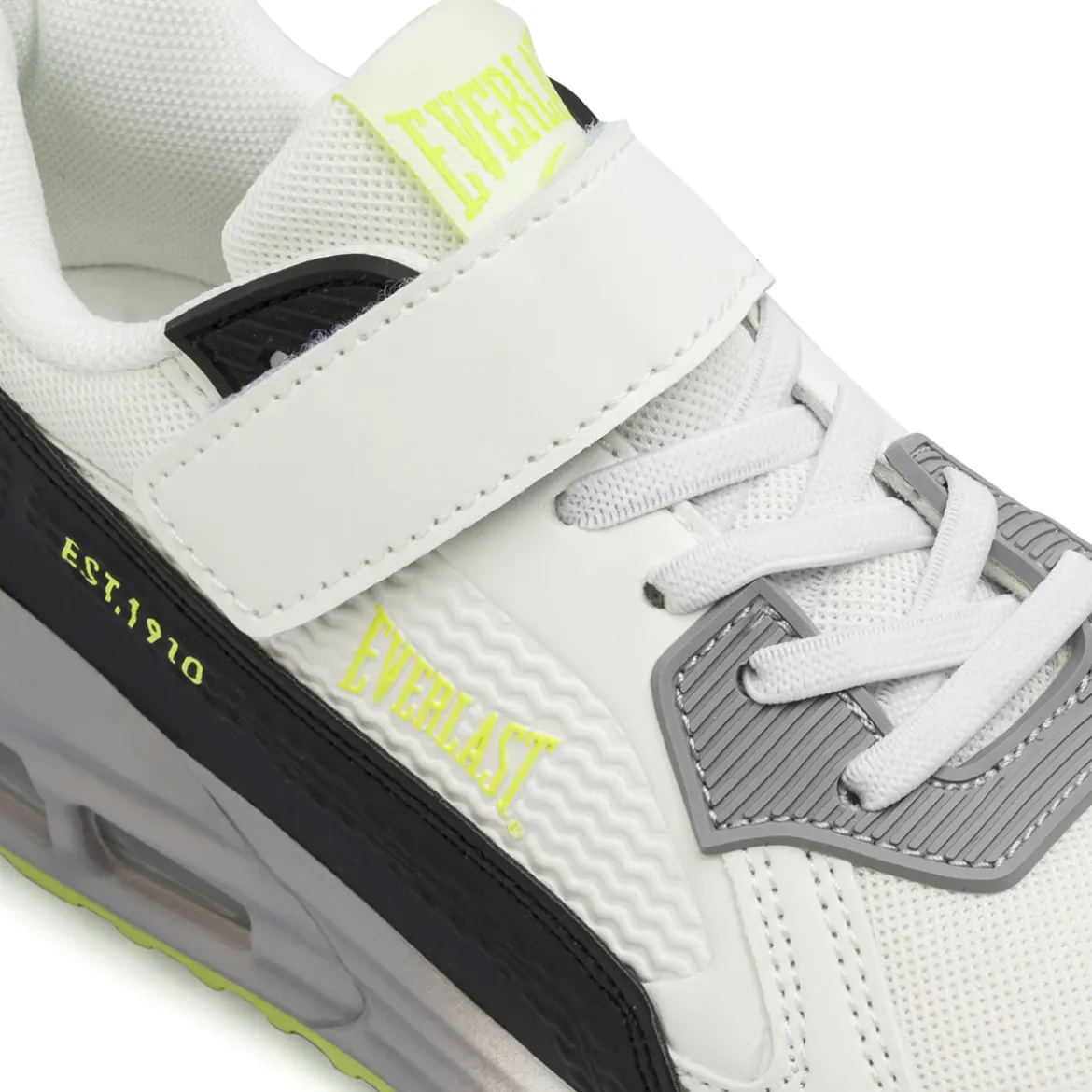 Sneakers da Bambino bianche con strappo e dettaglio air Everlast