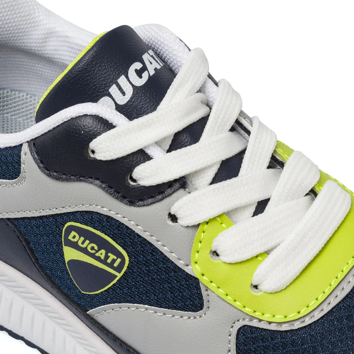 Sneakers da Bambino Blu con dettagli grigi Ducati