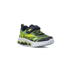 Sneakers da Bambino blu con dettagli lime Birilli&Monelli