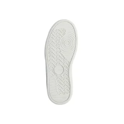 Sneakers da Bambino Gas bianche con strappo e inserti blu e arancio