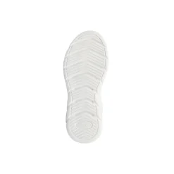 Sneakers da bambino Kappa verdi militare in mesh con strappo in velcro