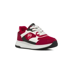 Sneakers da Bambino Rosse con chiusura a lacci Ducati