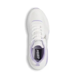 Sneakers da donna bianche con dettagli lilla Dimensione Danza
