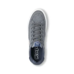 Sneakers da donna Kappa grigie in tessuto effetto denim glitter