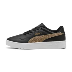 Sneakers da Donna nere con dettaglio animalier Puma Court Lally Topcat
