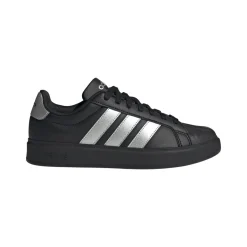 Sneakers da Donna nere con strisce laterali argento adidas STREETTALK