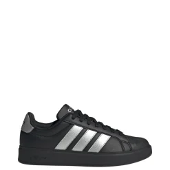 Sneakers da Donna nere con strisce laterali argento adidas STREETTALK