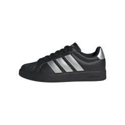 Sneakers da Donna nere con strisce laterali argento adidas STREETTALK