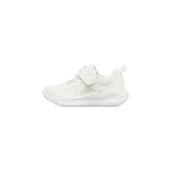 Sneakers da Primi Passi bambina Kappa bianche con strappo in velcro