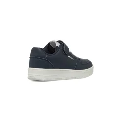 Sneakers da Ragazzo blu Gas con chiusura in velcro e dettagli bianchi