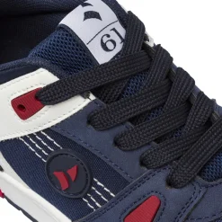 Sneakers da Ragazzo Navigare blu con dettagli rossi e bianchi