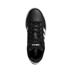 Sneakers da Ragazzo nere con dettagli bianchi adidas Grand Court 3.0