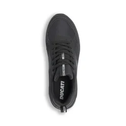 Sneakers da ragazzo nere modello sportivo con lacci Ducati