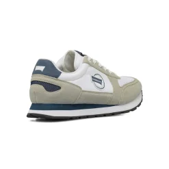 Sneakers da uomo bianche con dettagli blu Carrera