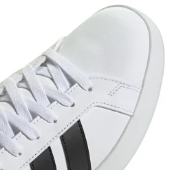 Sneakers da Uomo bianche con dettagli neri adidas Grand Court 3.0
