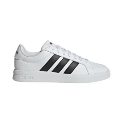 Sneakers da Uomo bianche con dettagli neri adidas Grand Court 3.0
