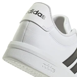 Sneakers da Uomo bianche con dettagli neri adidas Grand Court 3.0