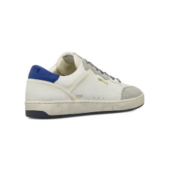 Sneakers da Uomo bianche con inserti effetto scamosciato Gas