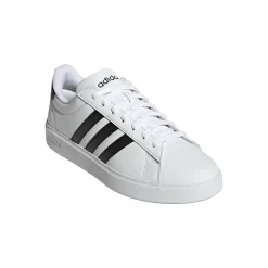 Sneakers da uomo bianche con logo tre strisce adidas Grand Court 2.0