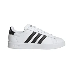 Sneakers da uomo bianche con logo tre strisce adidas Grand Court 2.0