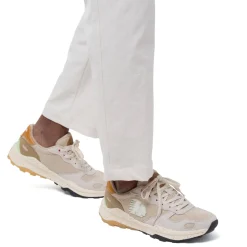 Sneakers da uomo bianche in suede con dettagli in contrasto Americanino