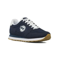 Sneakers da uomo blu con dettagli bianchi Carrera