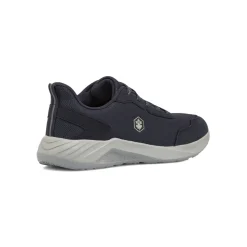 Sneakers da Uomo blu in mesh ed effetto scamosciato Lumberjack