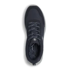 Sneakers da Uomo blu in mesh ed effetto scamosciato Lumberjack