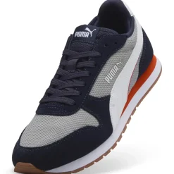 Sneakers da Uomo grigie con inserti blu effetto scamosciato Puma MILER