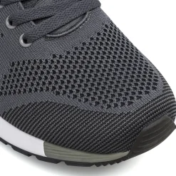Sneakers da Uomo grigie in tessuto mesh con Memory Foam Lumberjack