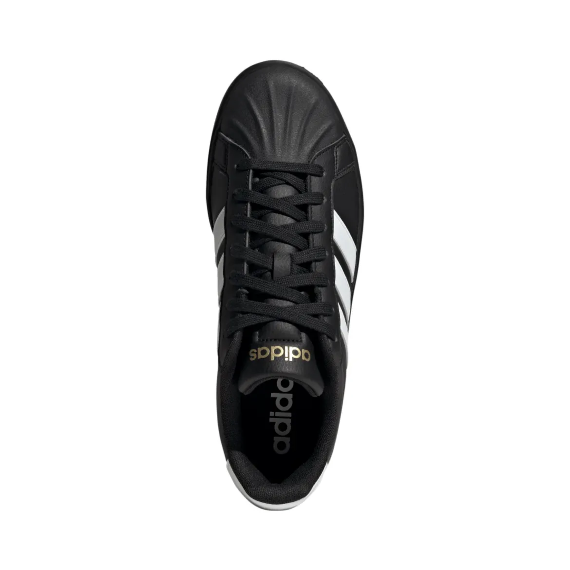Sneakers da Uomo nere con dettagli bianchi e logo adidas STREETTALK