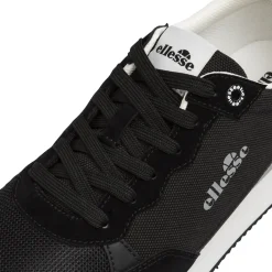 Sneakers da Uomo nere in mesh con dettagli effetto scamosciato Ellesse