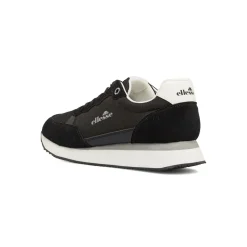 Sneakers da Uomo nere in mesh con dettagli effetto scamosciato Ellesse
