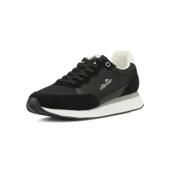 Sneakers da Uomo nere in mesh con dettagli effetto scamosciato Ellesse