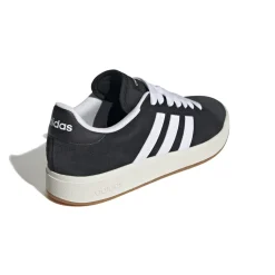 Sneakers da uomo nere in pelle con logo adidas Grand Court Base 00s