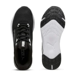 Sneakers da Uomo nere in tessuto mesh traspirante Puma Wave