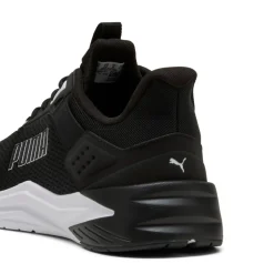 Sneakers da Uomo nere in tessuto mesh traspirante Puma Wave