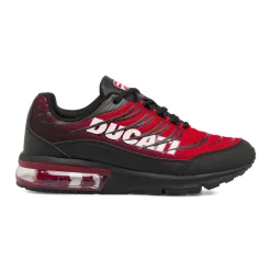 Sneakers da Uomo rosse e nere con ammortizzazione ad aria Ducati