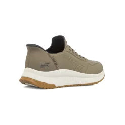Sneakers da Uomo taupe con tecnologia Memory Foam Skechers Slip-ins