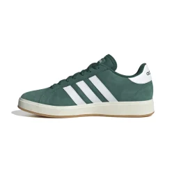 Sneakers da uomo verdi in pelle con logo adidas Grand Court Base 00s
