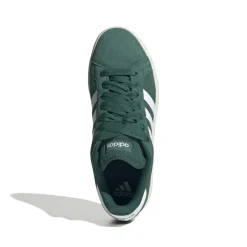 Sneakers da uomo verdi in pelle con logo adidas Grand Court Base 00s