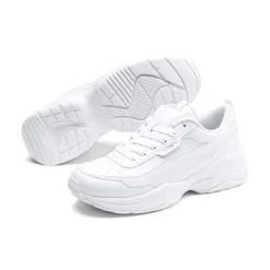 Sneakers Donna Bianche con dettagli traforati e Suola Chunky Puma Cilia Mode