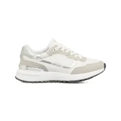 Sneakers Donna Bianche con inserti argento Dimensione Danza