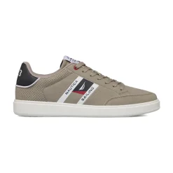 Sneakers Grigie con dettagli traforati da Uomo Nautica
