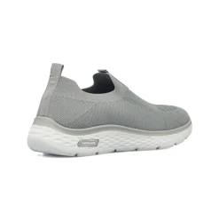 Sneakers Grigie Uomo Slip-on in tessuto traspirante Navigare